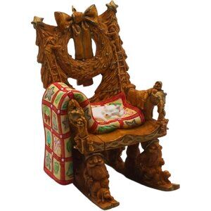 Hallmark Keepsake Ornament Mrs. Clauss Chair  - 2001